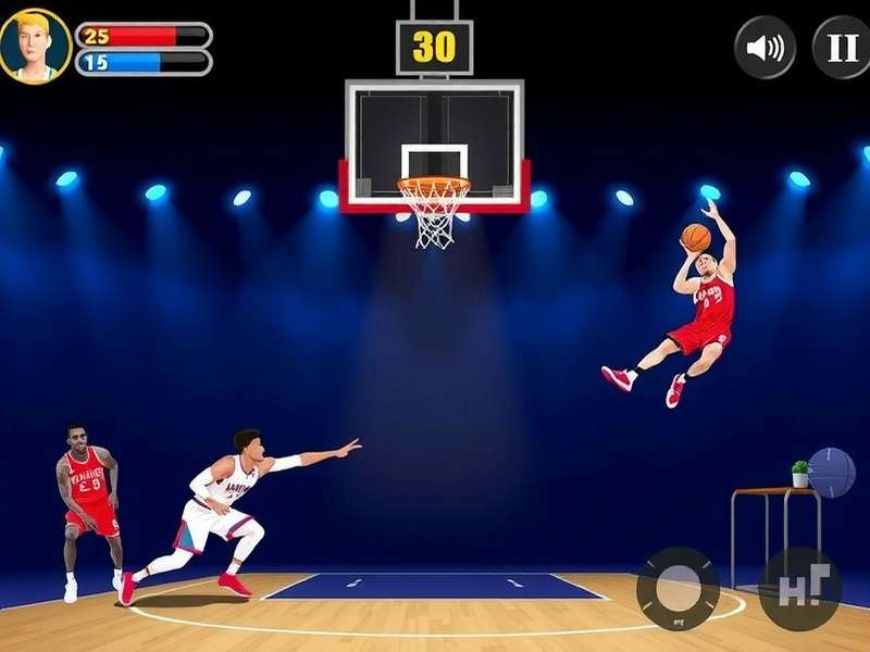 Basketball Glory IN Gameplay Screenshot